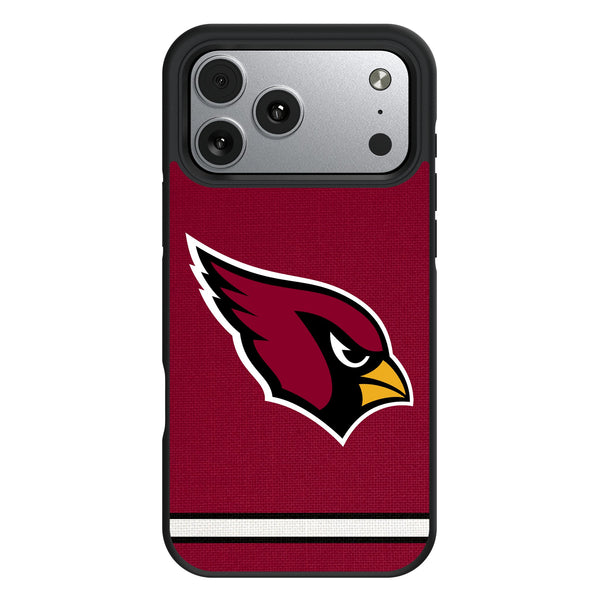 Arizona Cardinals Stripe iPhone Bump Phone Case for Apple iPhone