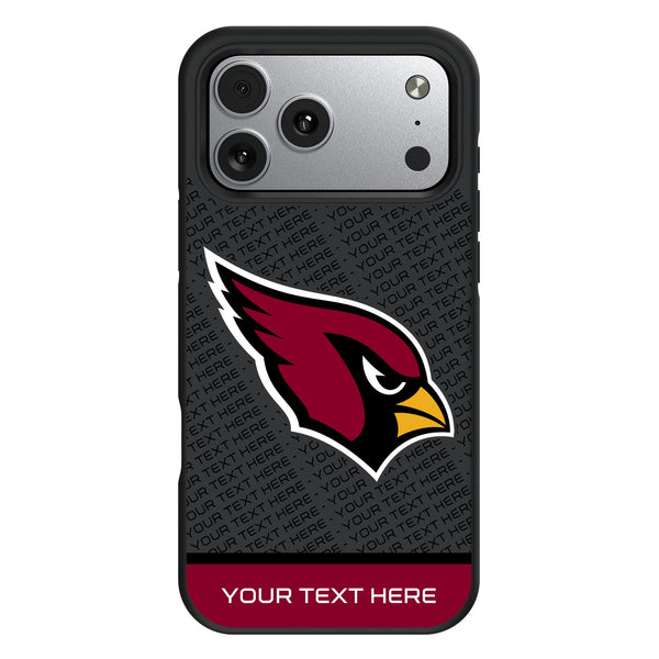 Arizona Cardinals Personalized EndZone Plus iPhone Bump Phone Case for Apple iPhone