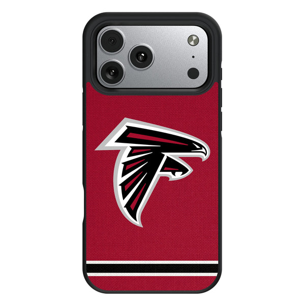 Atlanta Falcons Stripe iPhone Bump Phone Case for Apple iPhone