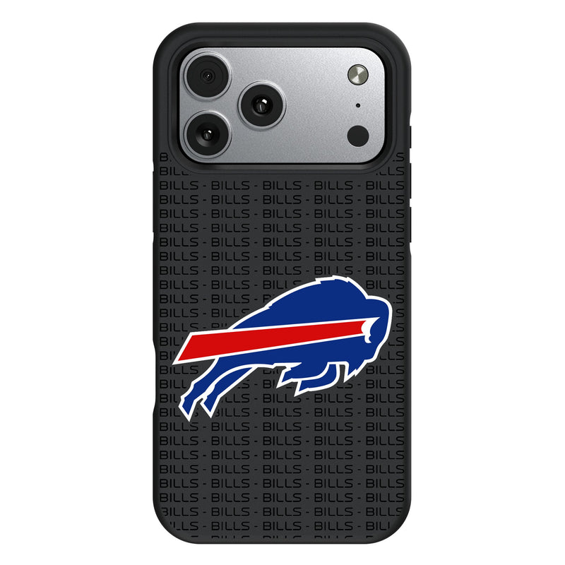 Buffalo Bills Text Backdrop iPhone Bump Phone Case for Apple iPhone
