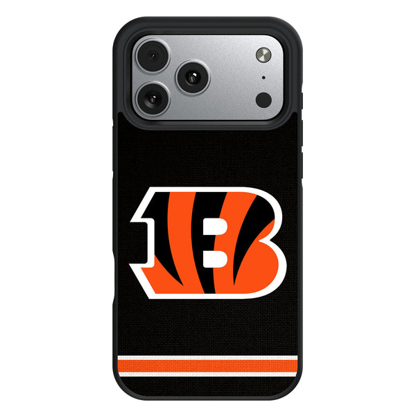 Cincinnati Bengals Stripe iPhone Bump Phone Case for Apple iPhone