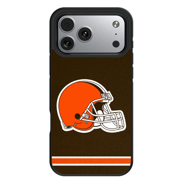 Cleveland Browns Stripe iPhone Bump Phone Case for Apple iPhone