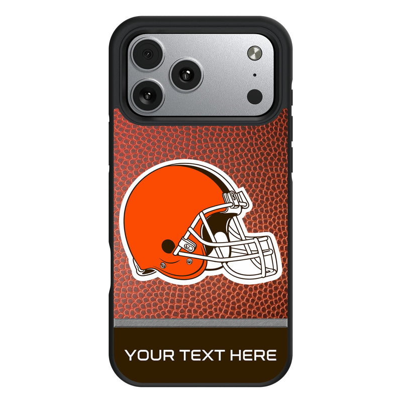 Cleveland Browns Personalized Football iPhone Bump Phone Case for Apple iPhone
