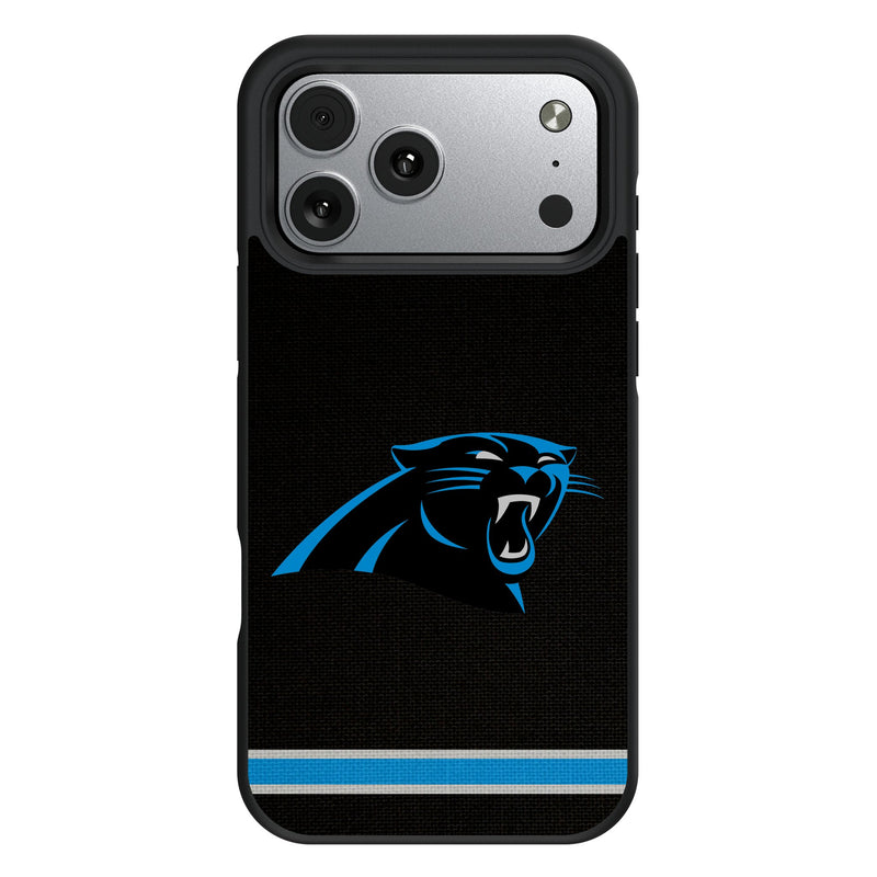 Carolina Panthers Stripe iPhone Bump Phone Case for Apple iPhone