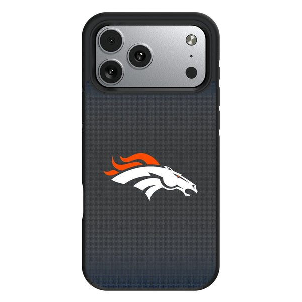 Denver Broncos Linen iPhone Bump Phone Case for Apple iPhone