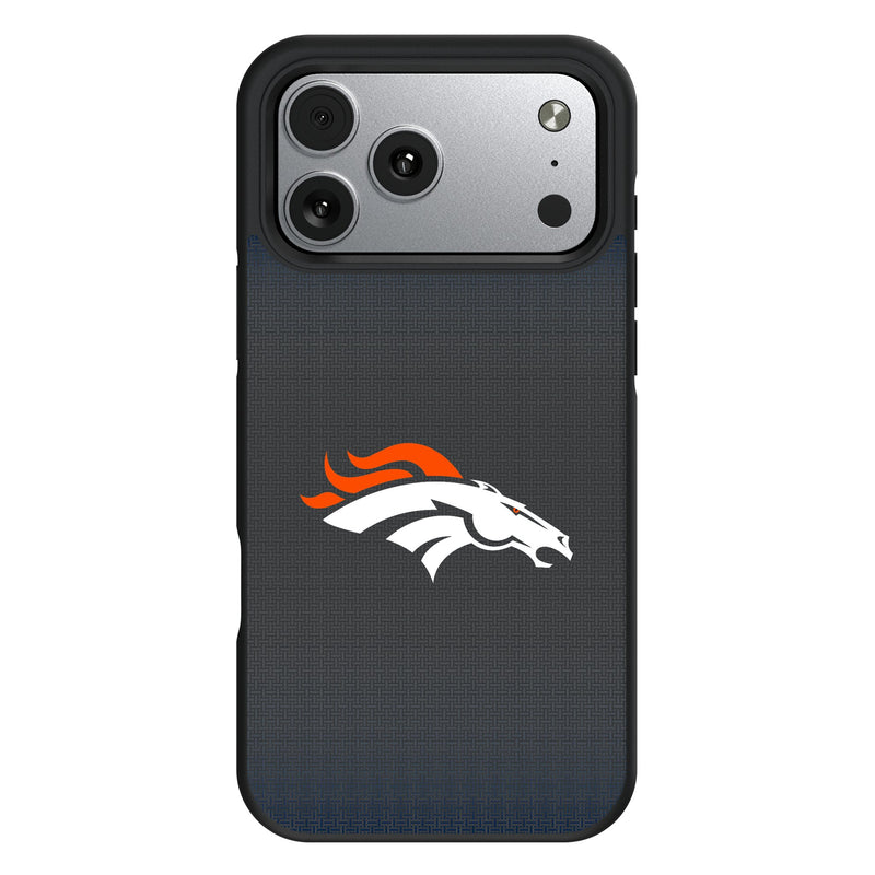 Denver Broncos Linen iPhone Bump Phone Case for Apple iPhone
