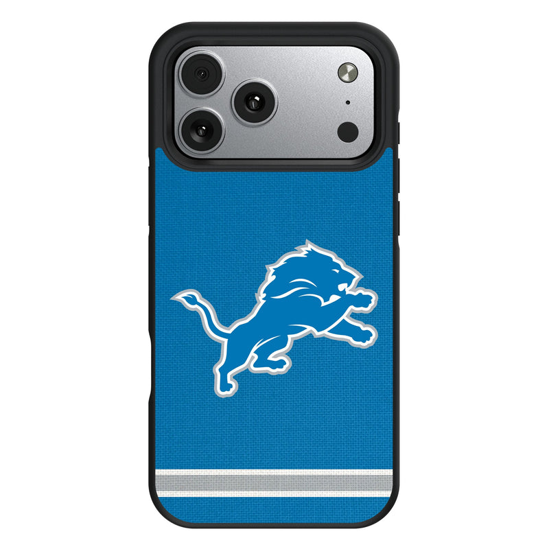 Detroit Lions Stripe iPhone Bump Phone Case for Apple iPhone