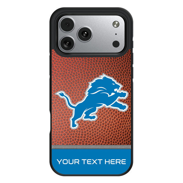 Detroit Lions Personalized Football iPhone Bump Phone Case for Apple iPhone