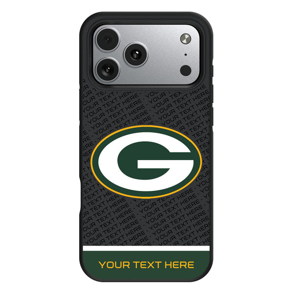Green Bay Packers Personalized EndZone Plus iPhone Bump Phone Case for Apple iPhone