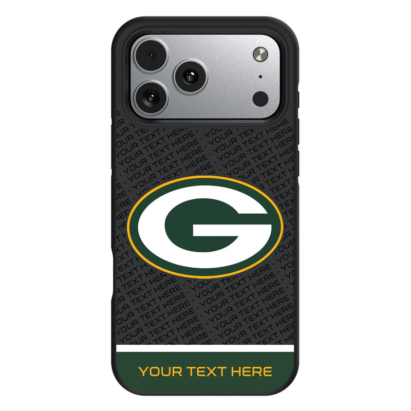 Green Bay Packers Personalized EndZone Plus iPhone Bump Phone Case for Apple iPhone