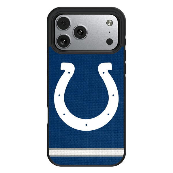 Indianapolis Colts Stripe iPhone Bump Phone Case for Apple iPhone