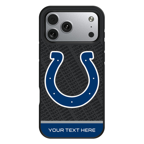 Indianapolis Colts Personalized EndZone Plus iPhone Bump Phone Case for Apple iPhone