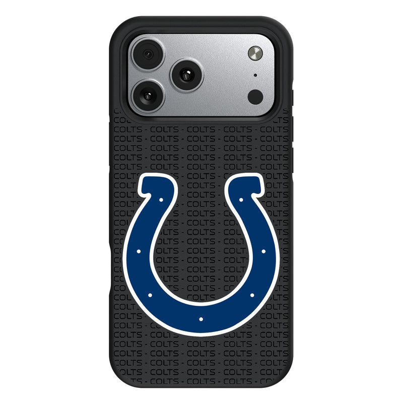 Indianapolis Colts Text Backdrop iPhone Bump Phone Case for Apple iPhone