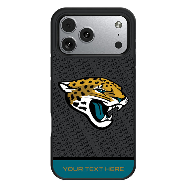 Jacksonville Jaguars Personalized EndZone Plus iPhone Bump Phone Case for Apple iPhone