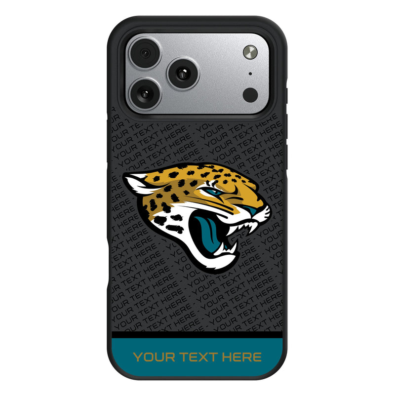 Jacksonville Jaguars Personalized EndZone Plus iPhone Bump Phone Case for Apple iPhone