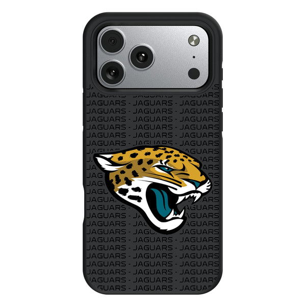 Jacksonville Jaguars Text Backdrop iPhone Bump Phone Case for Apple iPhone