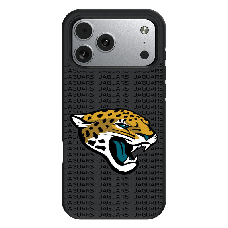 Jacksonville Jaguars Text Backdrop iPhone Bump Phone Case for Apple iPhone