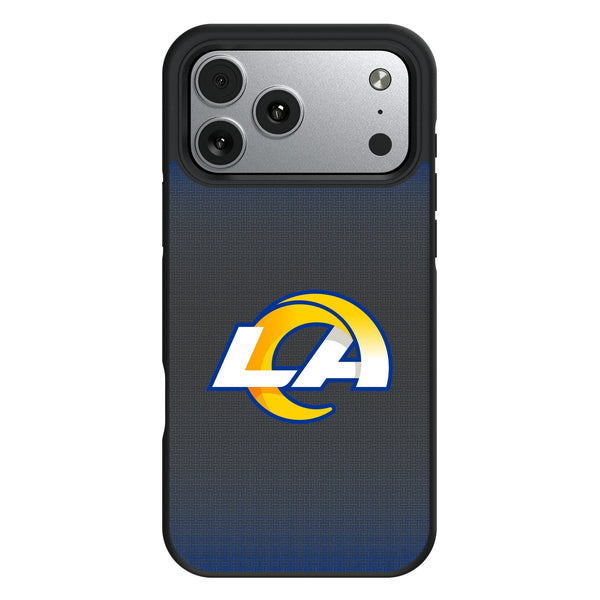 Los Angeles Rams Linen iPhone Bump Phone Case for Apple iPhone