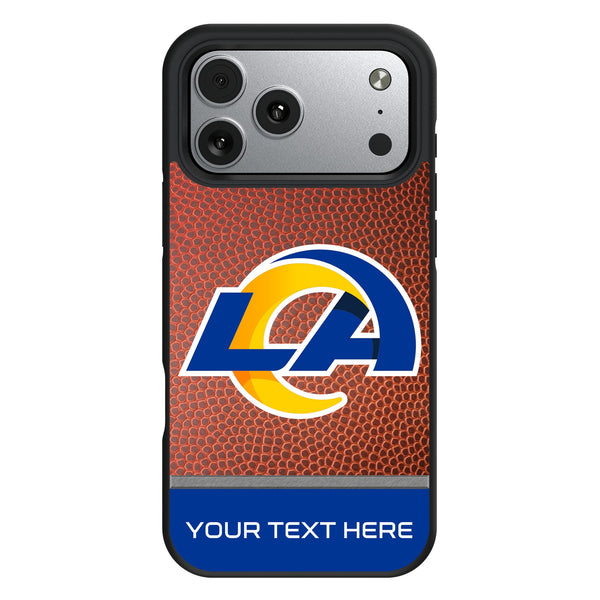 Los Angeles Rams Personalized Football iPhone Bump Phone Case for Apple iPhone