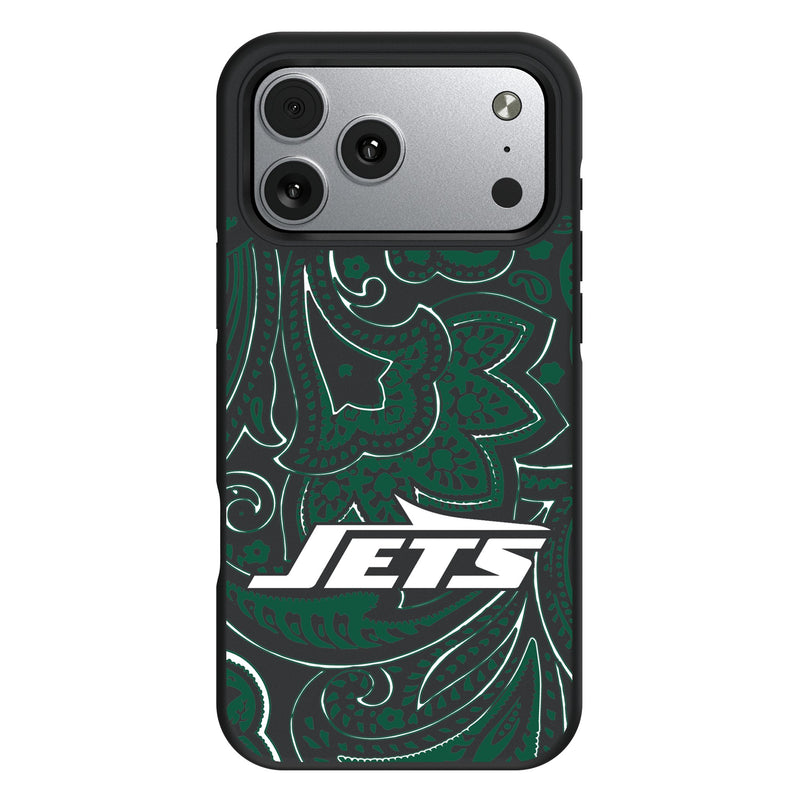 New York Jets Paisley iPhone Bump Phone Case for Apple iPhone