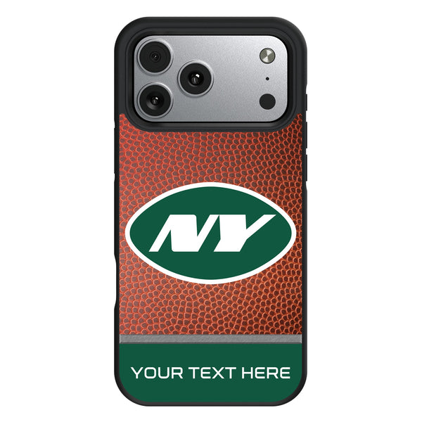New York Jets Personalized Football iPhone Bump Phone Case for Apple iPhone