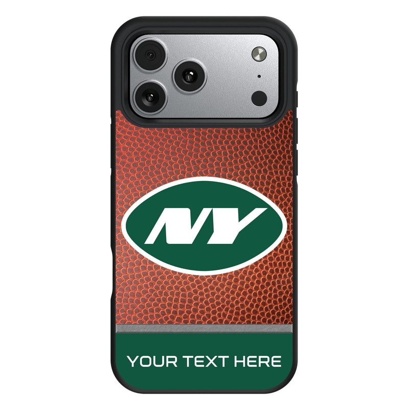New York Jets Personalized Football iPhone Bump Phone Case for Apple iPhone