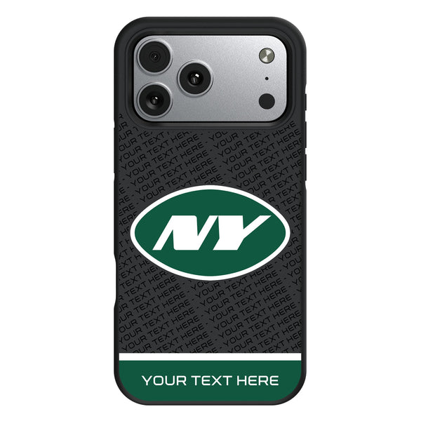 New York Jets Personalized EndZone Plus iPhone Bump Phone Case for Apple iPhone