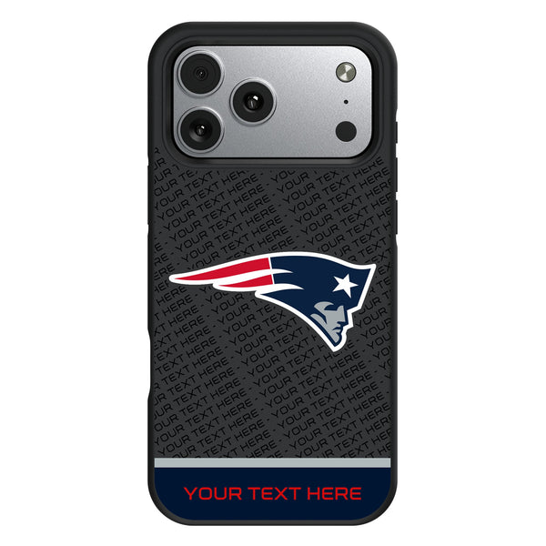New England Patriots Personalized EndZone Plus iPhone Bump Phone Case for Apple iPhone