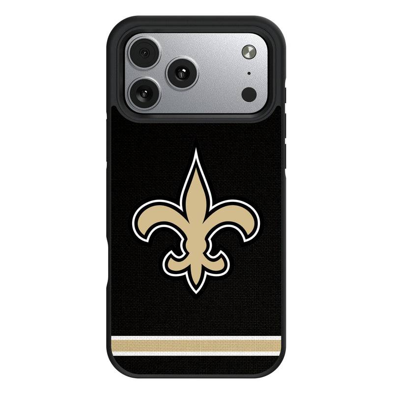 New Orleans Saints Stripe iPhone Bump Phone Case for Apple iPhone