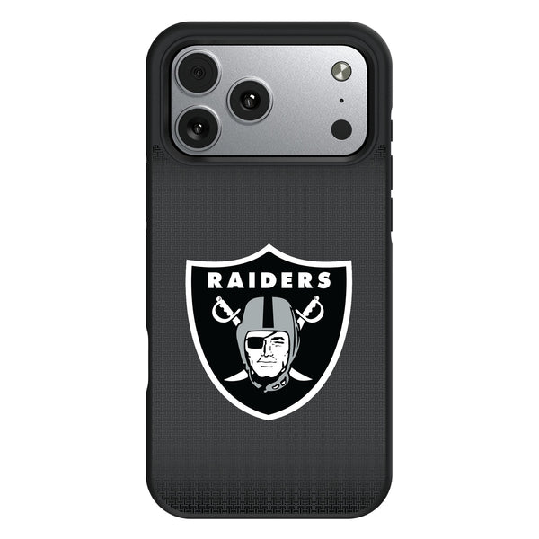 Las Vegas Raiders Linen iPhone Bump Phone Case for Apple iPhone