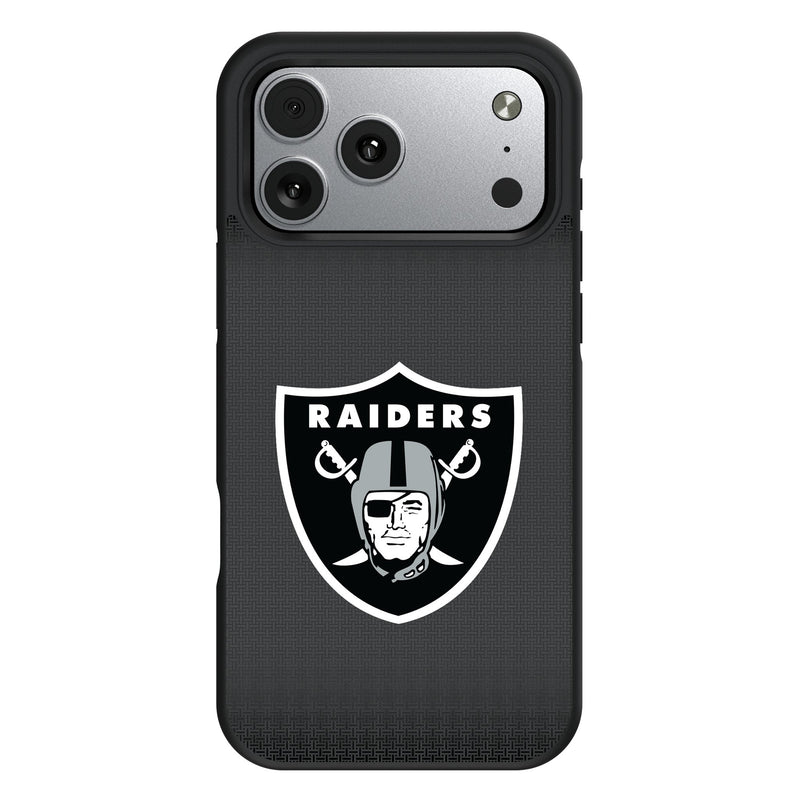 Las Vegas Raiders Linen iPhone Bump Phone Case for Apple iPhone