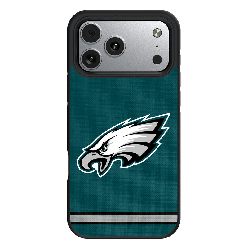 Philadelphia Eagles Stripe iPhone Bump Phone Case for Apple iPhone