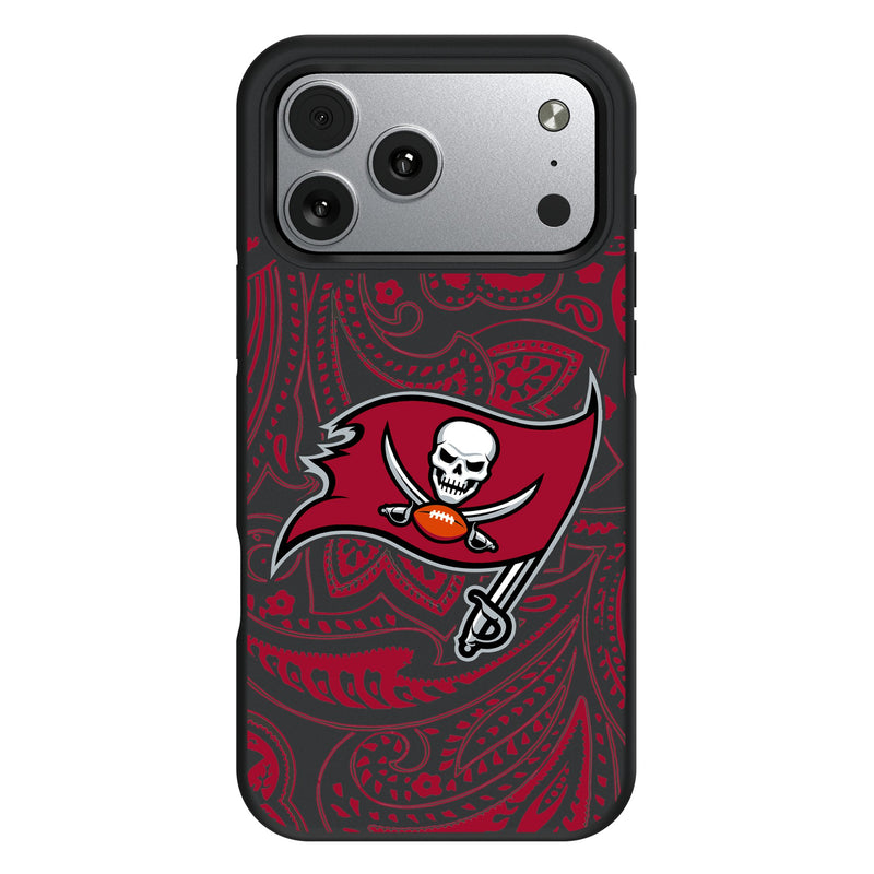 Tampa Bay Buccaneers Paisley iPhone Bump Phone Case for Apple iPhone