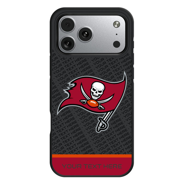 Tampa Bay Buccaneers Personalized EndZone Plus iPhone Bump Phone Case for Apple iPhone