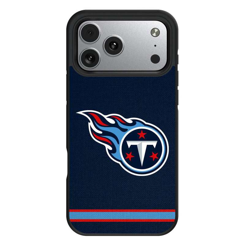 Tennessee Titans Stripe iPhone Bump Phone Case for Apple iPhone