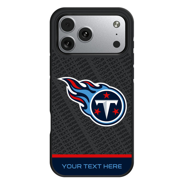 Tennessee Titans Personalized EndZone Plus iPhone Bump Phone Case for Apple iPhone