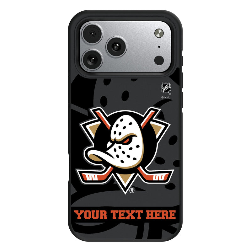 Anaheim Ducks Personalized Tilt iPhone Bump Phone Case for Apple iPhone