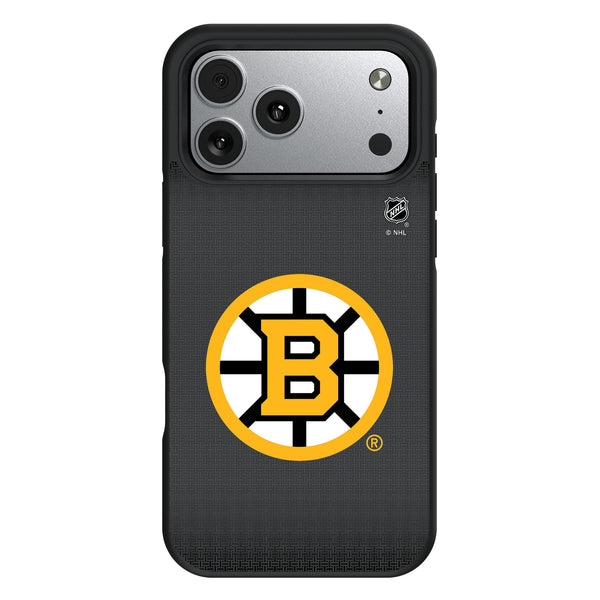 Boston Bruins Linen iPhone Bump Phone Case for Apple iPhone