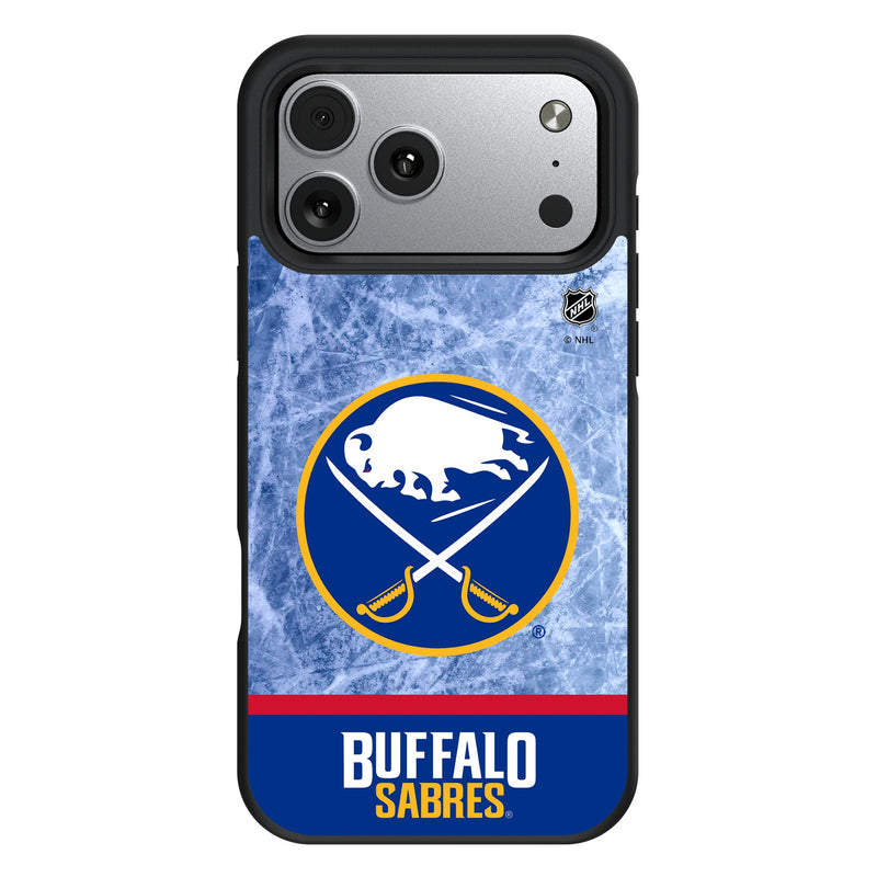 Buffalo Sabres Ice Wordmark iPhone Bump Phone Case for Apple iPhone