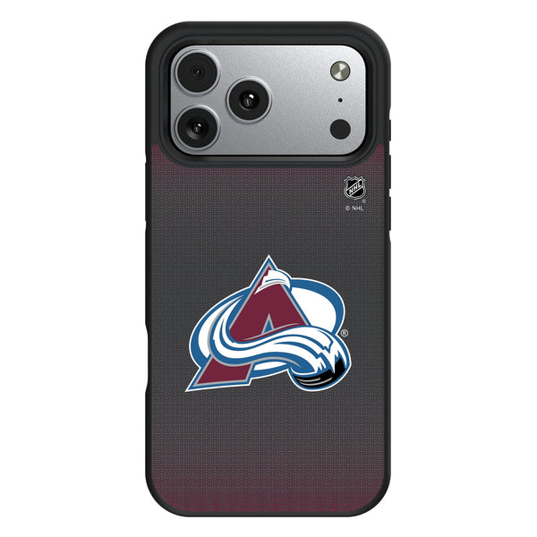 Colorado Avalanche Linen iPhone Bump Phone Case for Apple iPhone