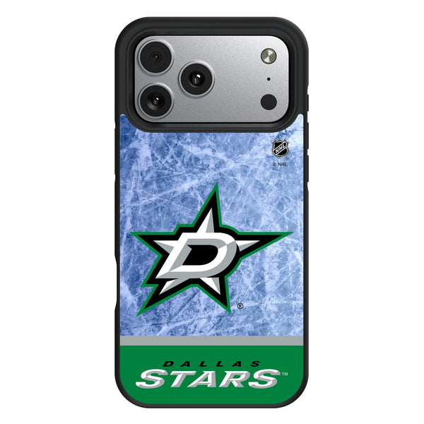 Dallas Stars Ice Wordmark iPhone Bump Phone Case for Apple iPhone