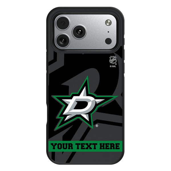 Dallas Stars Personalized Tilt iPhone Bump Phone Case for Apple iPhone