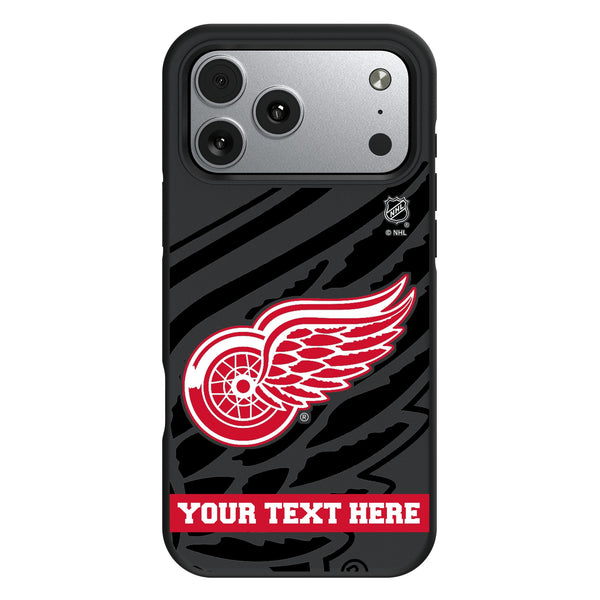 Detroit Red Wings Personalized Tilt iPhone Bump Phone Case for Apple iPhone