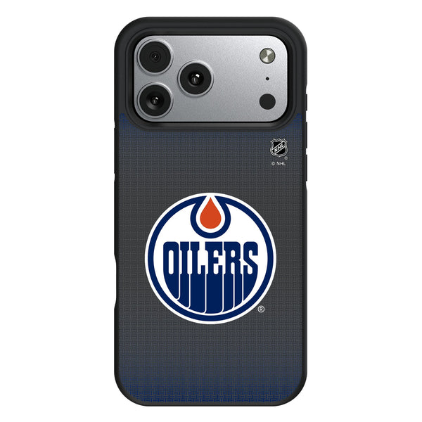Edmonton Oilers Linen iPhone Bump Phone Case for Apple iPhone