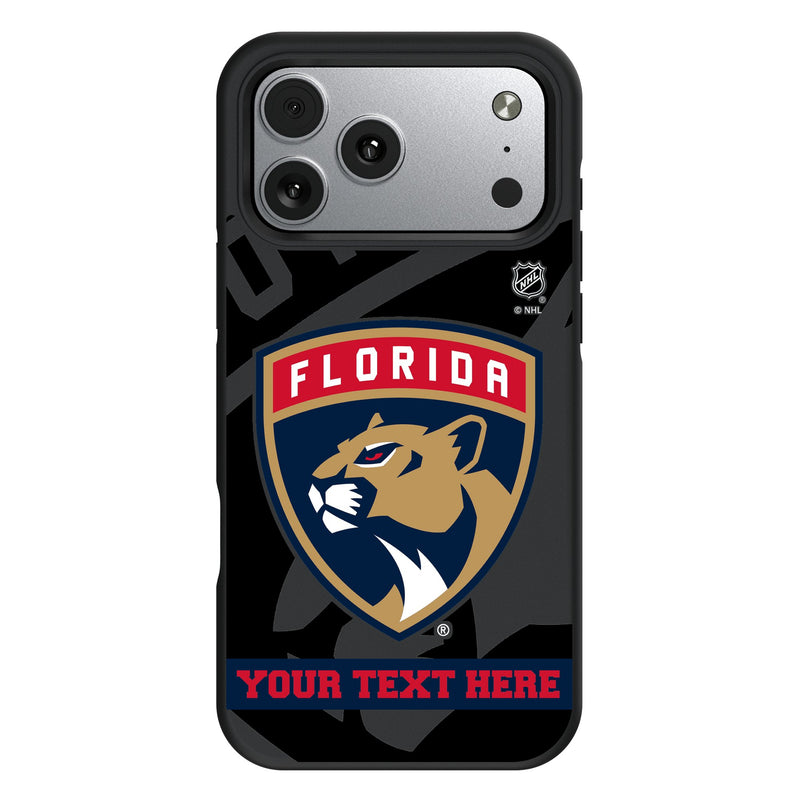 Florida Panthers Personalized Tilt iPhone Bump Phone Case for Apple iPhone
