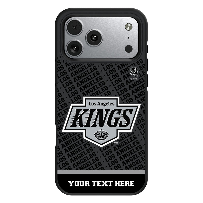 LA Kings Personalized EndZone Plus iPhone Bump Phone Case for Apple iPhone