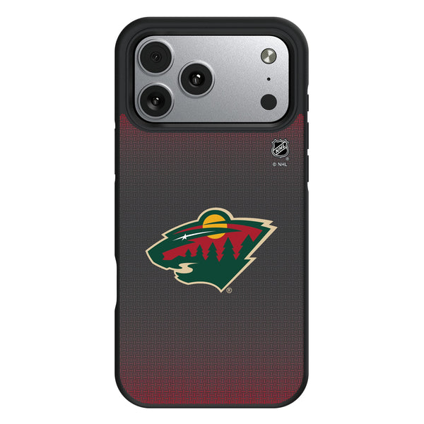 Minnesota Wild Linen iPhone Bump Phone Case for Apple iPhone