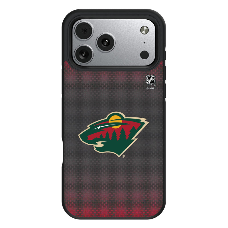 Minnesota Wild Linen iPhone Bump Phone Case for Apple iPhone