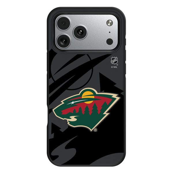 Minnesota Wild Monocolor Tilt iPhone Bump Phone Case for Apple iPhone
