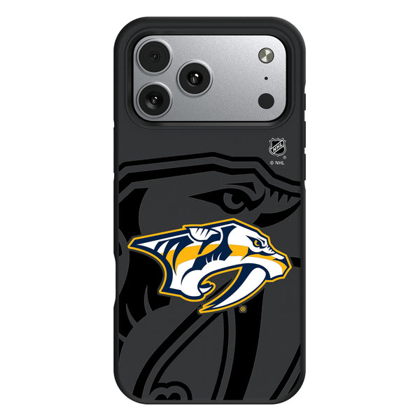 Nashville Predators Monocolor Tilt iPhone Bump Phone Case for Apple iPhone